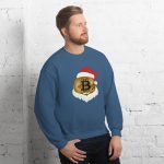 Bitcoin Santa Unisex Sweatshirt - Image 25