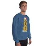 Bitcoin Snow Unisex Sweatshirt - Image 42