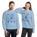 Jolly Holly Unisex Sweatshirt - Image 12