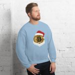 Bitcoin Santa Unisex Sweatshirt - Image 29