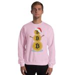 Bitcoin Snow Unisex Sweatshirt - Image 61