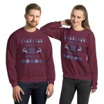 Jolly Holly Unisex Sweatshirt - Image 9