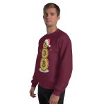 Bitcoin Snow Unisex Sweatshirt - Image 22