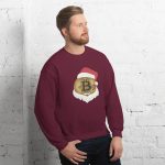 Bitcoin Santa Unisex Sweatshirt - Image 17