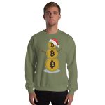 Bitcoin Snow Unisex Sweatshirt - Image 43
