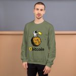 Bitcoin Accepted in Space Too Unisex Sweatshirt - Image 17