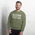 Bitcoin Mood Unisex Sweatshirt - Image 54