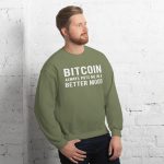 Bitcoin Mood Unisex Sweatshirt - Image 57