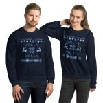 Jolly Holly Unisex Sweatshirt - Image 8