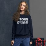 Bitcoin Mood Unisex Sweatshirt - Image 12
