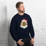 Bitcoin Santa Unisex Sweatshirt - Image 13