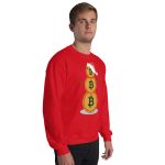 Bitcoin Snow Unisex Sweatshirt - Image 30