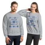 Jolly Holly Unisex Sweatshirt - Image 13