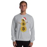 Bitcoin Snow Unisex Sweatshirt - Image 55
