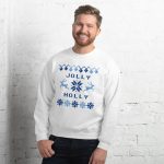 Jolly Holly Unisex Sweatshirt - Image 2