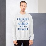 Jolly Holly Unisex Sweatshirt - Image 3