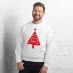 Crypto Christmas Tree Unisex Sweatshirt