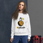 Bitcoin Accepted in Space Too Unisex Sweatshirt - Image 8