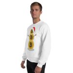 Bitcoin Snow Unisex Sweatshirt - Image 69