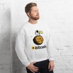 Bitcoin Accepted in Space Too Unisex Sweatshirt - Image 2