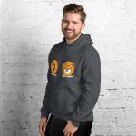 Shiba Inu Vs Doge Coin Unisex Hoodie - Image 16