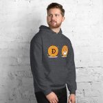 Shiba Inu Vs Doge Coin Unisex Hoodie - Image 17