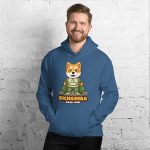 Cute Doge Shiba Inu Rich Coin Unisex Hoodie - Image 19