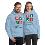 Happy Holidays Unisex Hoodie - Image 13