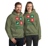 Happy Holidays Unisex Hoodie - Image 11