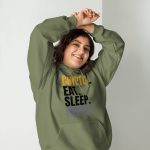 Eat Sleep Repeat Unisex Hoodie - Image 13