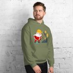Bitcoin Mining Santa Unisex Hoodie - Image 26