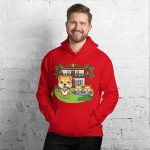Shiba Dog Party Unisex Hoodie - Image 11