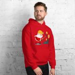 Bitcoin Mining Santa Unisex Hoodie - Image 14