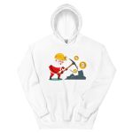 Bitcoin Mining Santa Unisex Hoodie - Image 3