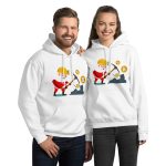 Bitcoin Mining Santa Unisex Hoodie - Image 4