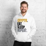 Eat Sleep Repeat Unisex Hoodie - Image 5