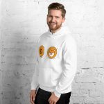 Shiba Inu Vs Doge Coin Unisex Hoodie - Image 43