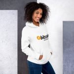 I accept Bitcoin Unisex Hoodie - Image 3