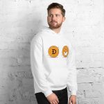 Shiba Inu Vs Doge Coin Unisex Hoodie - Image 44