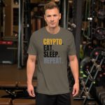 Eat Sleep Repeat Short-Sleeve Unisex T-Shirt - Image 9