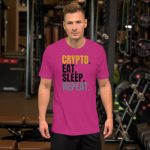 Eat Sleep Repeat Short-Sleeve Unisex T-Shirt - Image 7