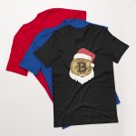 Bitcon Santa Short-Sleeve Unisex T-Shirt - Image 4