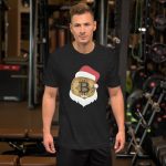 Bitcon Santa Short-Sleeve Unisex T-Shirt - Image 5