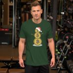 Bitcoin Snowman Short-Sleeve Unisex T-Shirt - Image 13