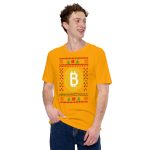 Bitcoin Ugly Jumper Design Short-Sleeve Unisex T-Shirt - Image 50