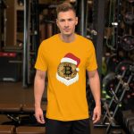 Bitcon Santa Short-Sleeve Unisex T-Shirt
