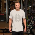 Bit Bitcoin Short-Sleeve Unisex T-Shirt - Image 24