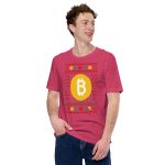 Bitcoin Ugly Jumper Design Short-Sleeve Unisex T-Shirt - Image 40