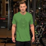 Bit Bitcoin Short-Sleeve Unisex T-Shirt - Image 16