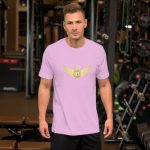 Bitcoin Angel Short-Sleeve Unisex T-Shirt - Image 24